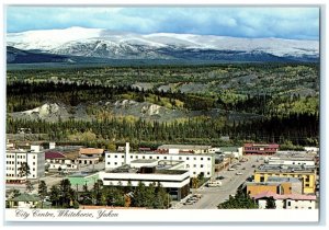 c1950's City Center Business Section Whitehorse Yukon Canada Unposted Postcard
