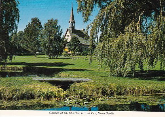 Canada Nova Scotia Grand Pre Church Of St Charles