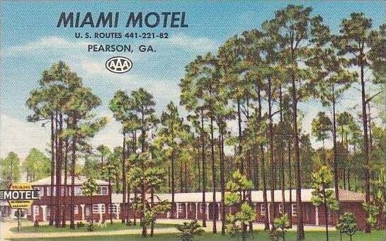 Georgia Pearson Miami Hotel
