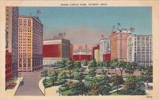 Michigan Detroit Grand Circus Park