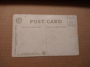 1907-15 Boston Road Entrance New York Zoological Park DB Quadri-Color Postcard