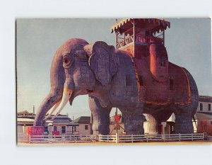 Postcard Elephant Hotel, Atlantic City, New Jersey