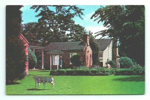 Territorial Restoration Third Cumberland House Arkansas Ark Postcard Vintage