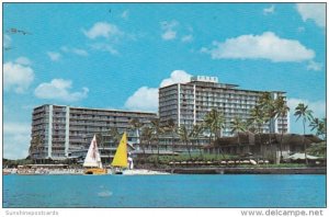 Hawaii Waikiki The Reef Hotel 1968