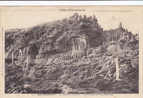 France Rotheneuf Les Rochers Sculptes Facade Nord 1919