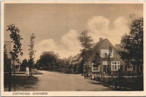 Netherlands Doetinchem Eikenberg Vintage Postcard 01.45