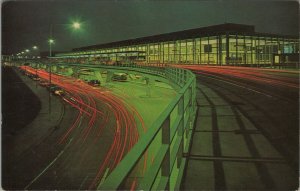 Chicago O'Hare International Airport Chicago Illinois night view terminal E121 