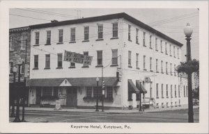 Postcard Keystone Hotel Kutztown PA