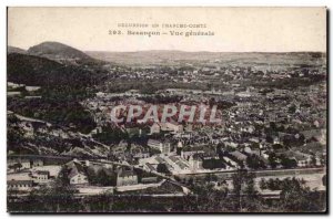 Old Postcard Besancon General view
