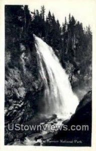 Real Photo - Narada Falls - Rainier National Park, Washington WA  