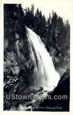 Real Photo - Narada Falls - Rainier National Park, Washington