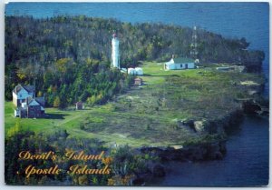 Postcard - Devil's Island, Apostle Islands - Wisconsin