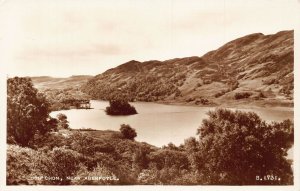 L231 England Loch Chon Near Aberfoyle RPPC vintage postcard