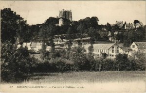 CPA NOGENT-le-ROTROU-Vue vers le Chateau (28624)