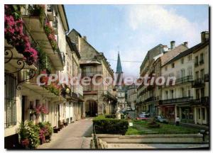 Modern Postcard Plombieres les Bains Vosges Okace Roman Baths street Stanuslas