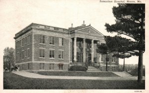 Vintage Postcard 1957 Samaritan Hospital Building Macon Missouri MO Structure