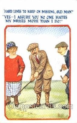 Golf 1928 postal used