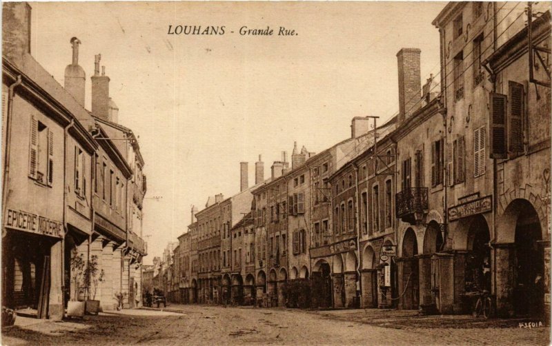 CPA Louhans Grande Rue FRANCE (952926)