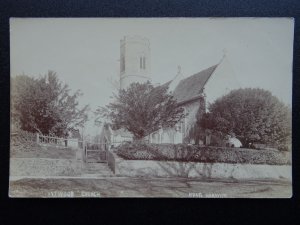 Norfolk Norwich INTWOOD All Saints Church c1905 RP Postcard