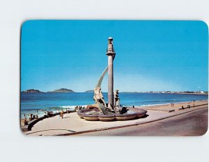 M-215381 Monument to the Fishermen on North Beach Mazatlan Sinaloa Mexico