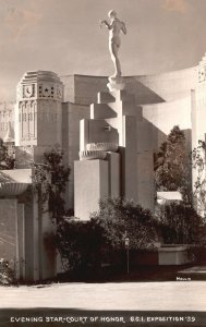 Vintage Postcard 1900's Evening Star Court Of Honor Monument San Francisco CA