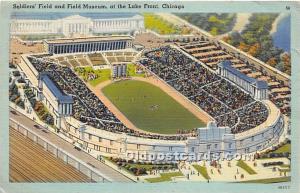 Soldiers' Field & Field Museum Lake Front, Chicago, Illinois, IL, USA Stadium...