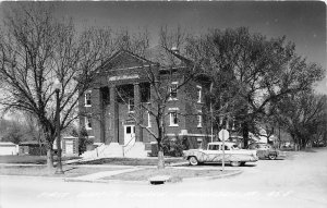 H47/ Hawarden Iowa RPPC Postcard c1950s First Baptist Church Building