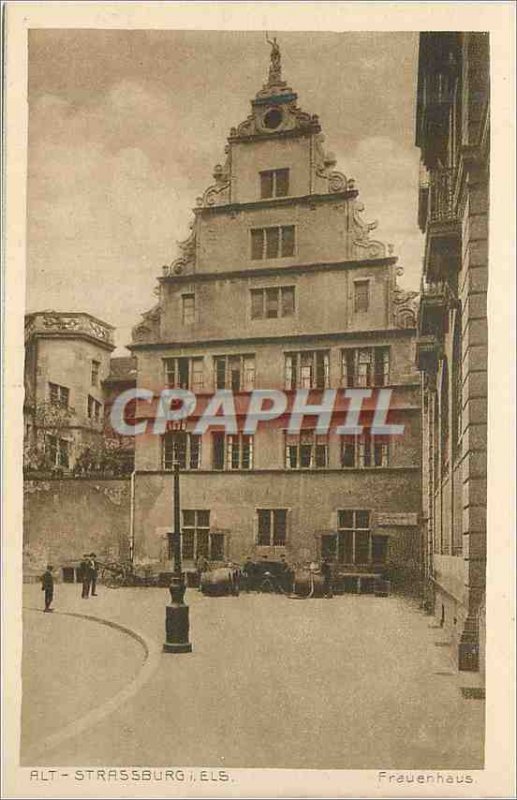 Old Postcard Strassburg Frauenhaus