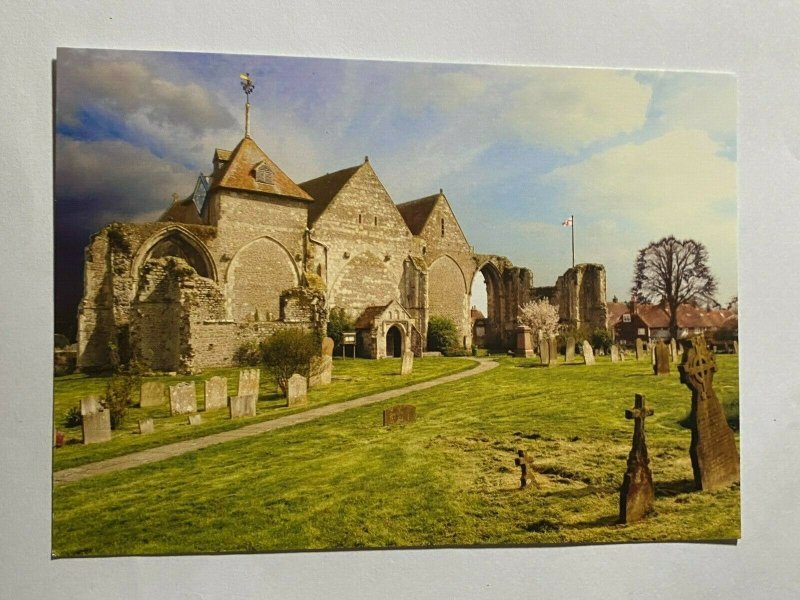 UNUSED VINTAGE POSTCARD -  ST THOMAS CHURCH WINCHELSEA  (KK1852) 