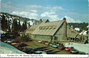 Postcard WA Mt. Rainier National Park - Paradise Inn