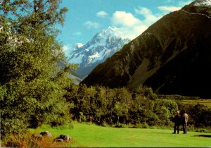 New Zealand Mount Cook View From The Hermitage