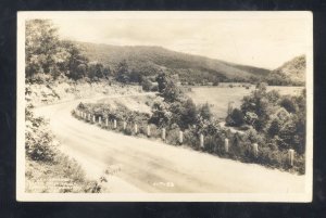 RPPC CUMBERLAND MOUNTAINS TENNESSEE BATTLE CREEK VALLEY REAL PHOTO POSTCARD