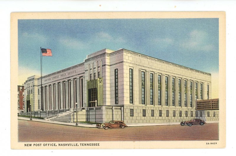 TN - Nashville. New Post Office ca 1935