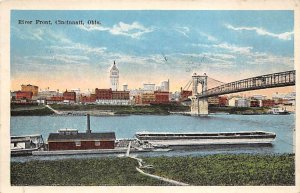 River Front Stadium Cincinnati, Ohio OH Postcard