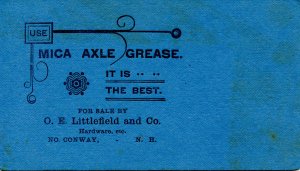 Ink Blotter/Advertisement - Mica Axle Grease
