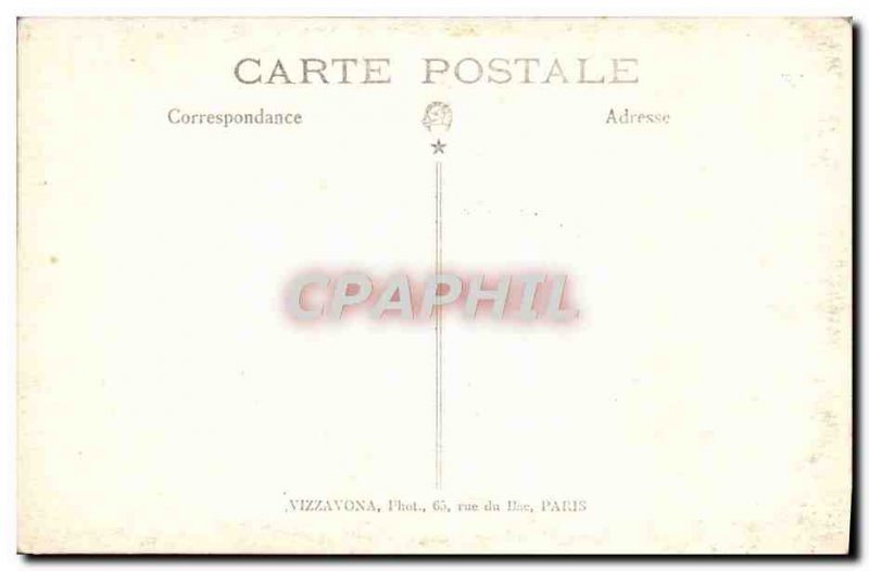 Postal Charpy Old Woman Card