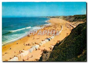 Postcard Modern Torres Vedras Portugal Beach Baths North Saint Croix Beach