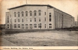 Iowa Des Moines Coliseum Building 1910