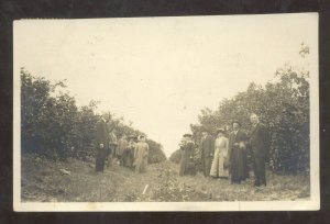 RPPC CANTON SOUTH DAKOTA SD FAMILY FARM TO VOLIN REAL PHOTO POSTCARD