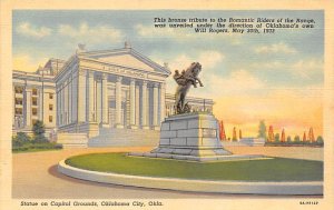 State Capitol Will Rogers Statue Oklahoma City OK 