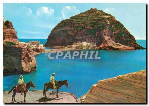 Postcard Modern Ischia Chateau Saint Angel