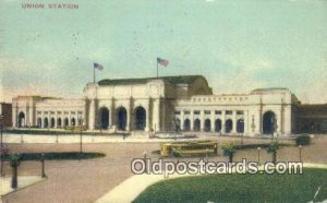 Union Station, Washington DC, District of Columbia, USA Depot Railroad 1911 c...