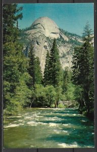 California, Yosemite National Park - North Dome & Merced River - [CA-390]