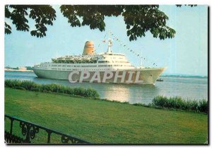 Postcard Modern MS Vistafjord Norwegian American Cruises