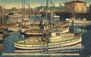 Fishermen's Wharf - San Francisco, California CA  