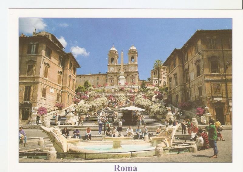 Postal 043910 : Roma. Piazza di Spagna