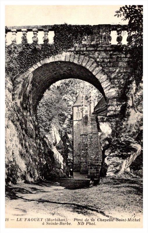 19137   Le Faquet  Pont de la Chapelle Saint Michael a Sainte Barbe