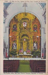 Panama Golden Altar San Jose Church
