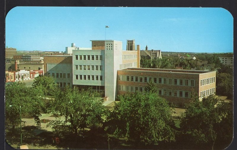 Saskatchewan SASKATOON'S new City Hall completed in 1956 - Chrome