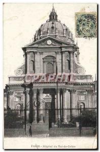 Old Postcard Paris hospital of Val de Grace